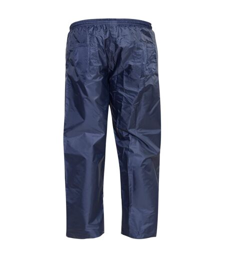 Mens d555 elba packaway kingsize over trousers navy Duke