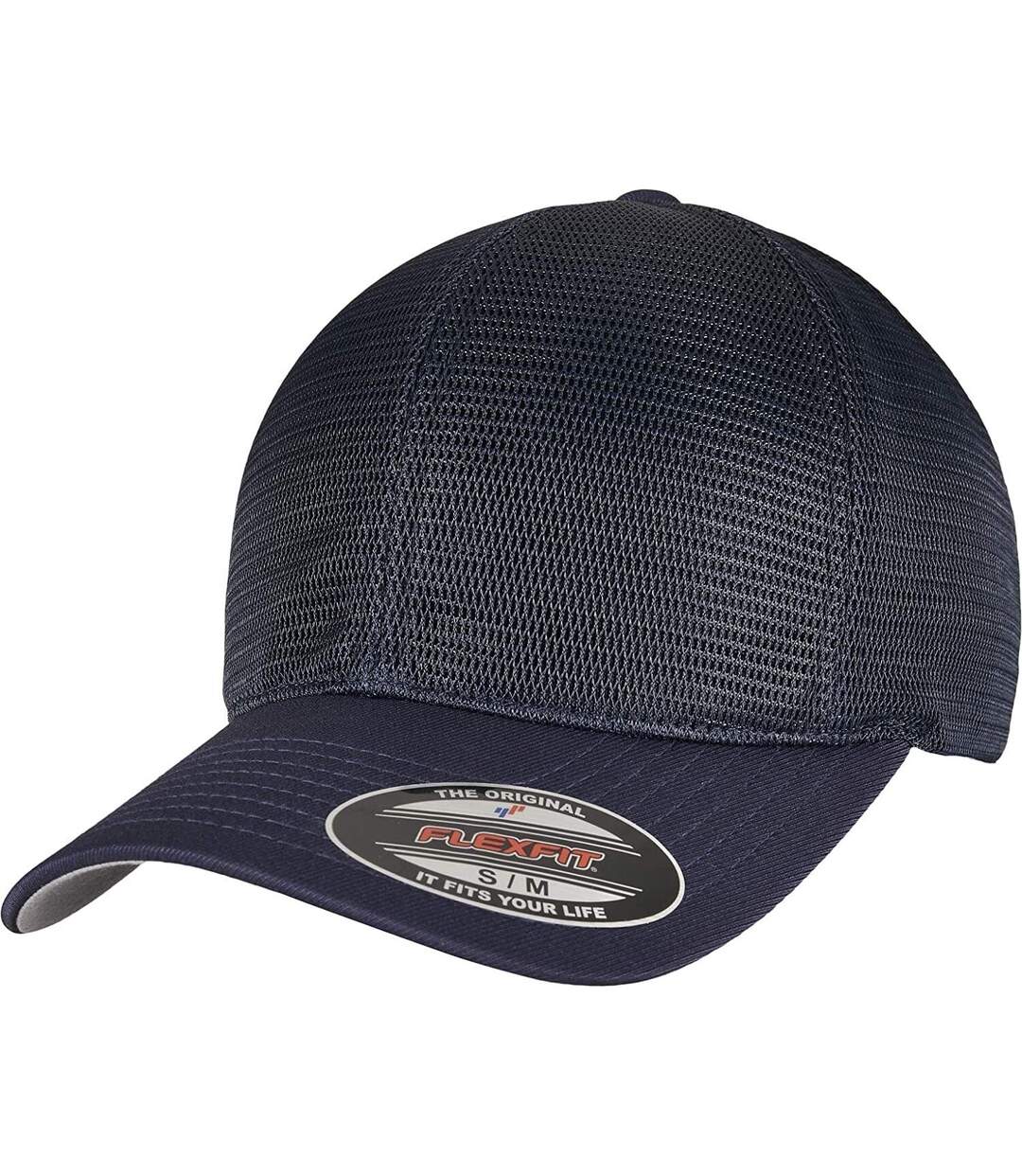 Casquette omnimesh adulte bleu marine Flexfit-1