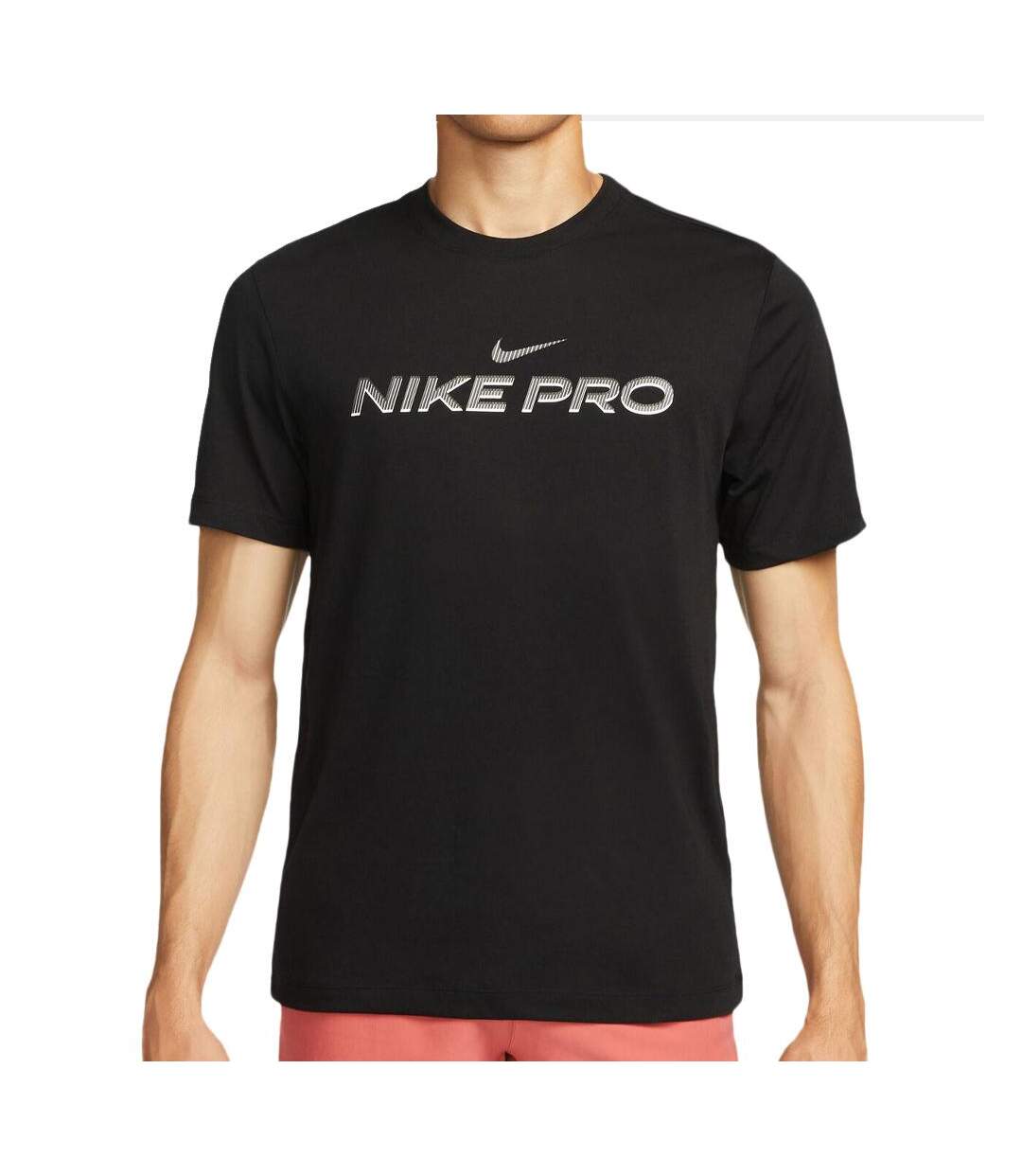 T-shirt de Sport Noir Homme Nike Pro FJ2393 - L-1