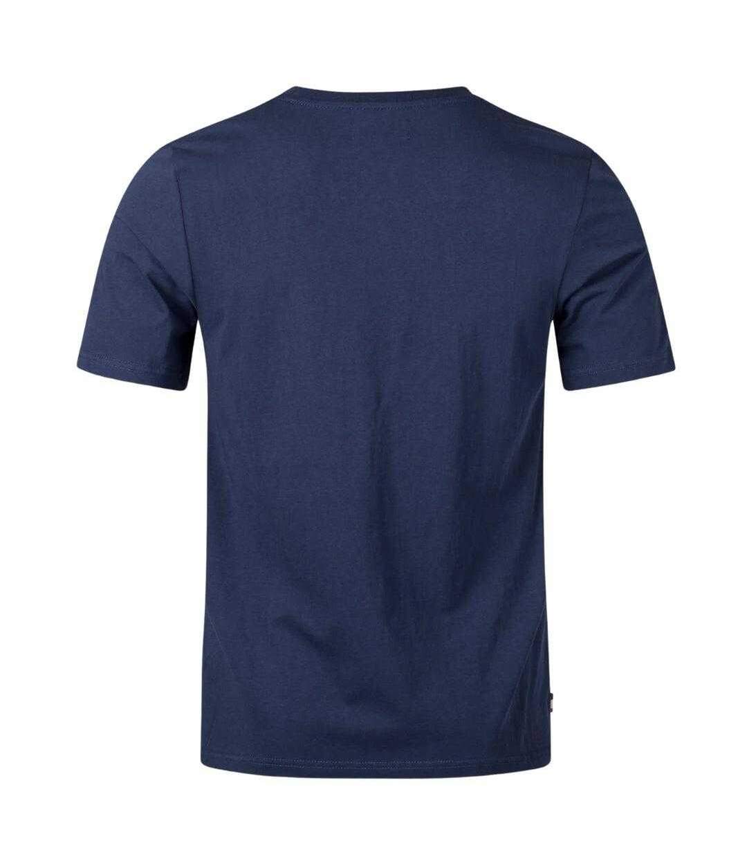 T-shirt Homme Bleu Marine Aquascutum-2