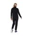 Womens/ladies Club Quarter Zip Training Midlayer Black Canterbury-3