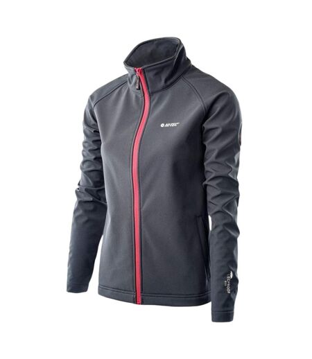 Veste Lucari Femme Noir Rouge Hi-Tec