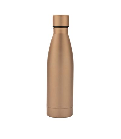 Recycled stainless steel 500ml thermal flask one size golden XD Collection