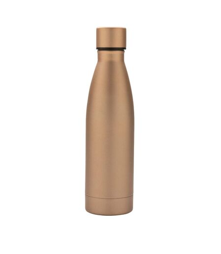 Recycled stainless steel 500ml thermal flask one size golden XD Collection