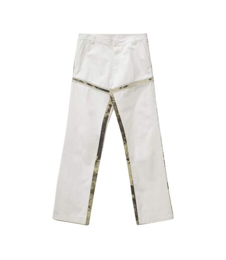Mens Mich Camo Block Zip-off Relaxed Fit Trousers Grey Diesel