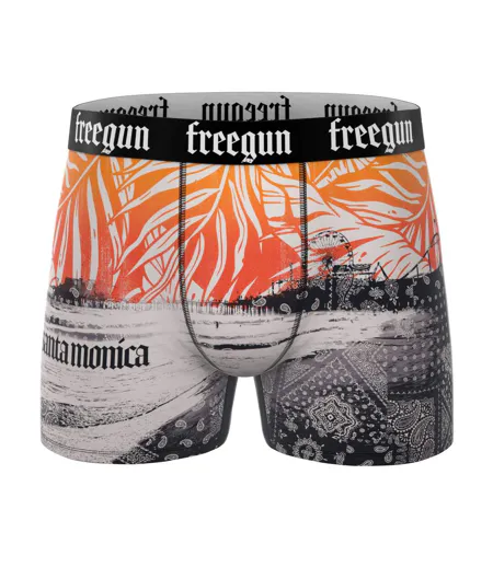 Lot de 5 boxers homme California Vibes Freegun