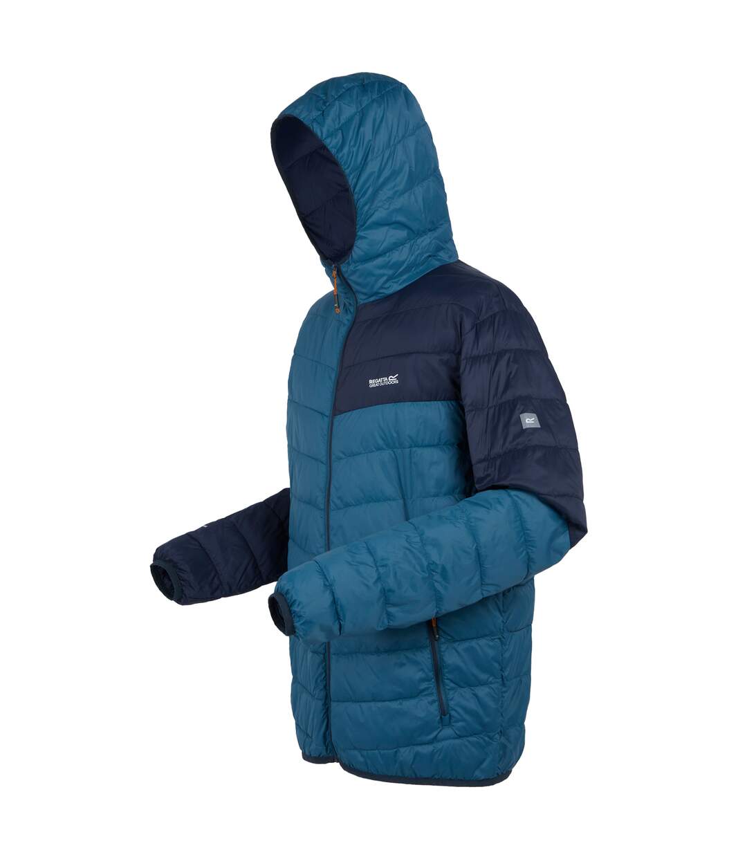 Mens Hillpack Iii Hooded Active Padded Jacket Moroccan Blue Navy Regatta-4