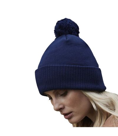 Beechfield Unisex Adult Snowstar Organic Cotton Beanie (Oxford Navy) - UTRW8277
