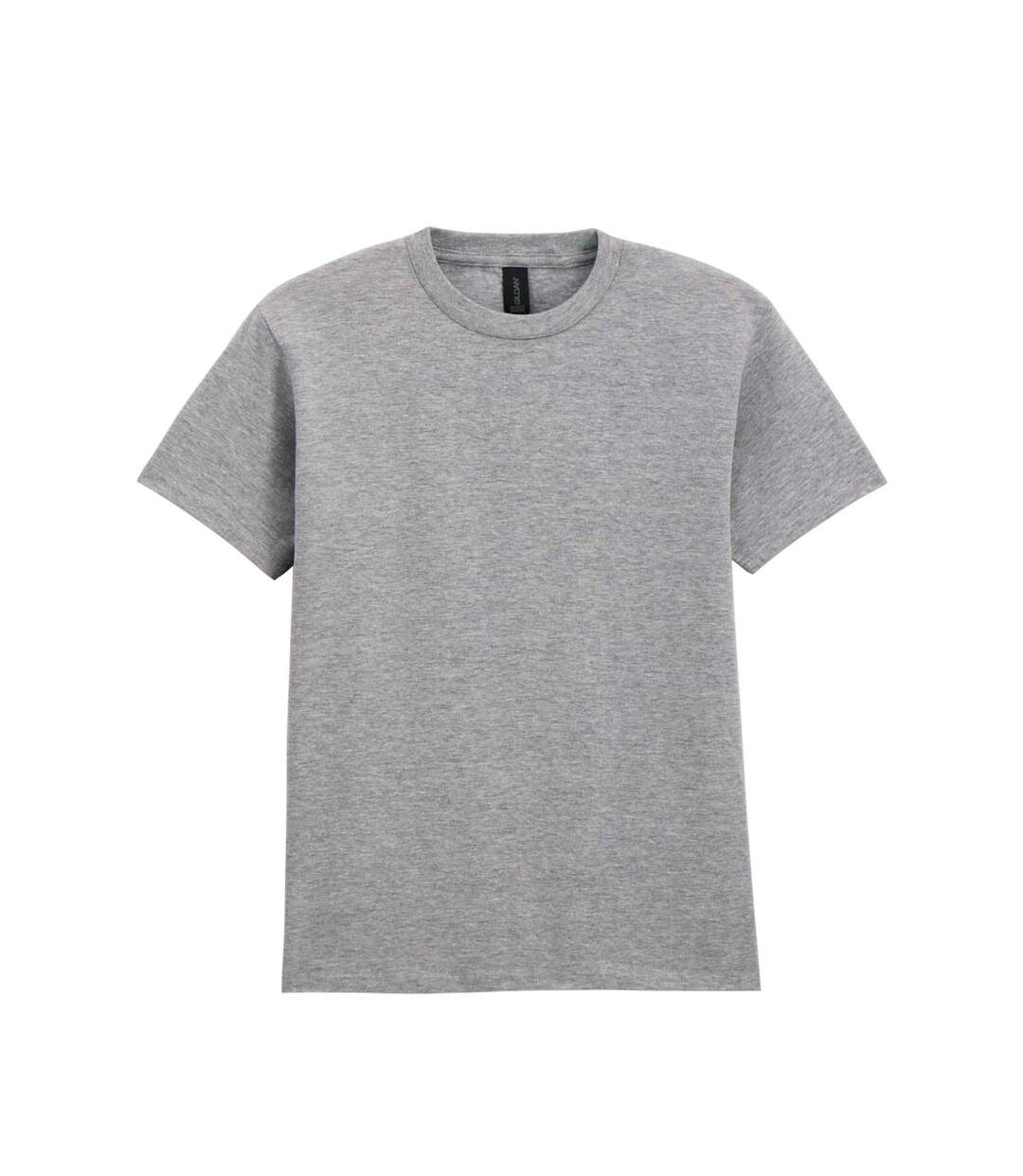 T-shirt softstyle enfant gris Gildan-1