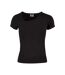 T-shirt Femme Noir Urban Classics-2