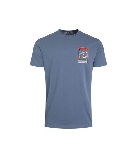 Mens Quack To The Future Rspb Collaboration T-shirt Mid Blue Weird Fish