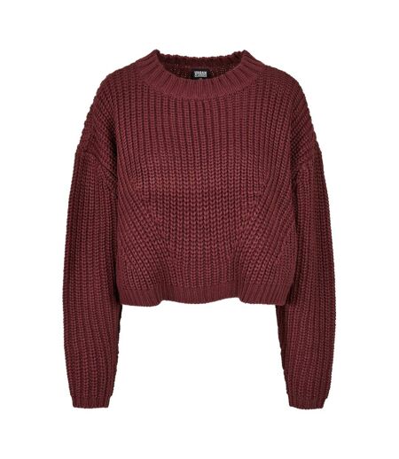 Sweat Manches Larges Femme Pourpre Urban Classics