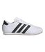 Baskets Taekwondo Femme Blanc Noir Adidas-1