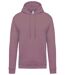 Sweat-shirt à capuche - Unisexe - K476 - violet dusty-2