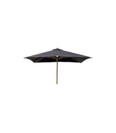 Parasol en Bois Naxos 300cm Noir