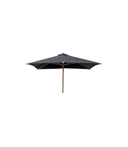 Parasol en Bois Naxos 300cm Noir