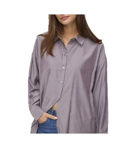 Chemise mauve femme vero moda nora