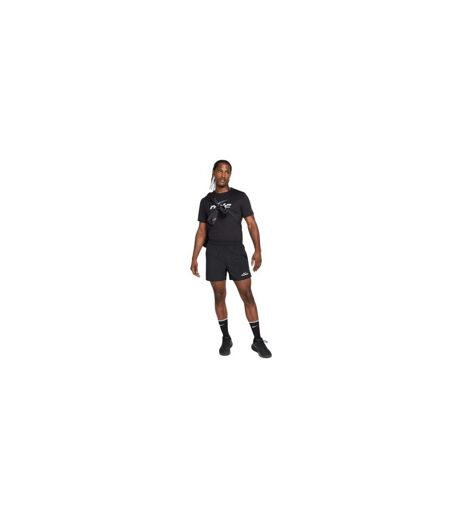 T-shirt Motif/style Swoosh Miler Homme Noir Réfléchissant Nike