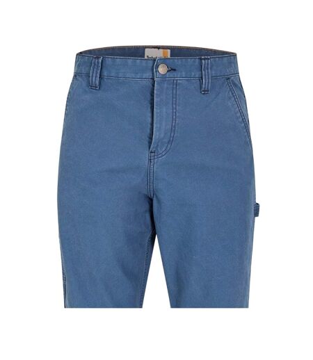 Mens Rindge Washed Straight Leg Trousers Dark Denim Timberland