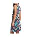 Robe Marine/Rose/Vert Femme Robe Morgan Rinisa - 34