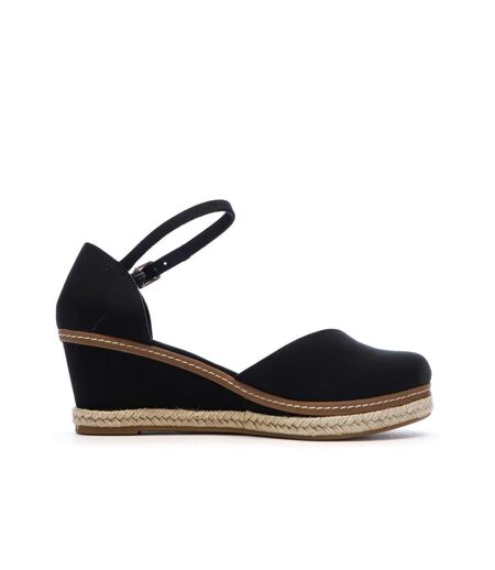 Sandales noires femme tommy hilfiger basic closed toe