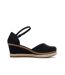 Sandales noires femme tommy hilfiger basic closed toe-2