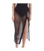 Jupe Longue Motif/style Logo Femme Noir Off White-1