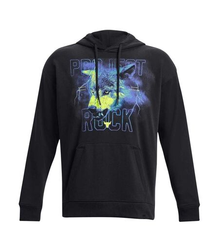 Sweat À Capuche Manches Longues Entraînement Project Rock Homme Noir Under Armour