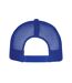 Casquette Trucker Adulte Bleu Roi Vif Blanc Beechfield-2