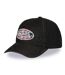 Casquette Dad Cap en coton avec écusson imprimé Denim Black Vondutch-1