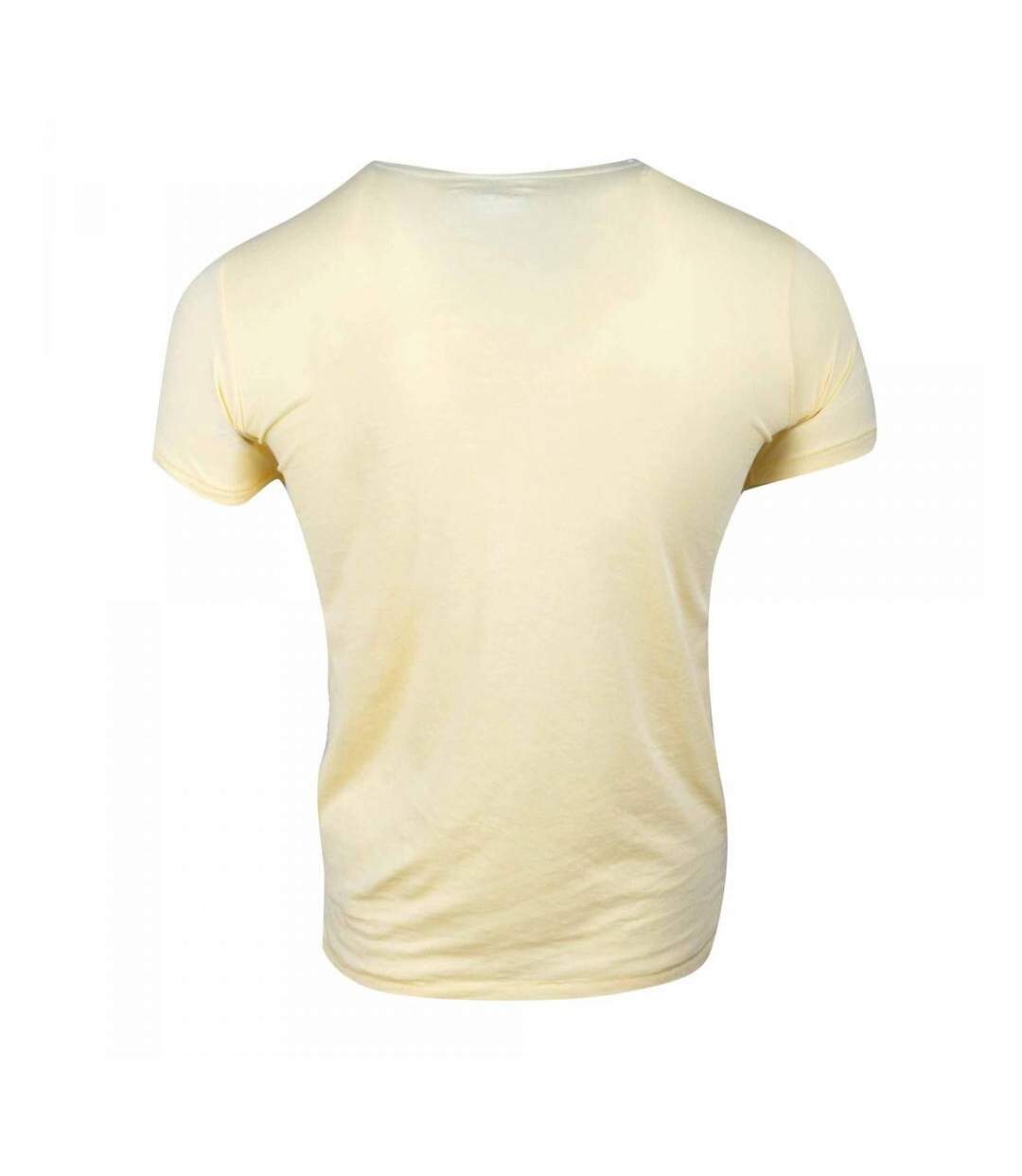 T-shirt Jaune Homme La Maison Blaggio Mexico - M