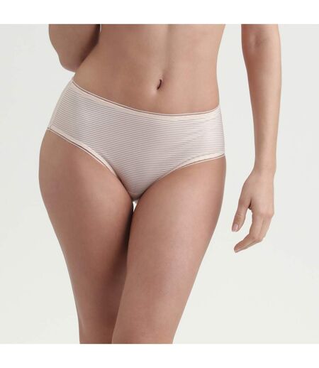 Culotte taille haute à rayures Dim x Inès de La Fressange,