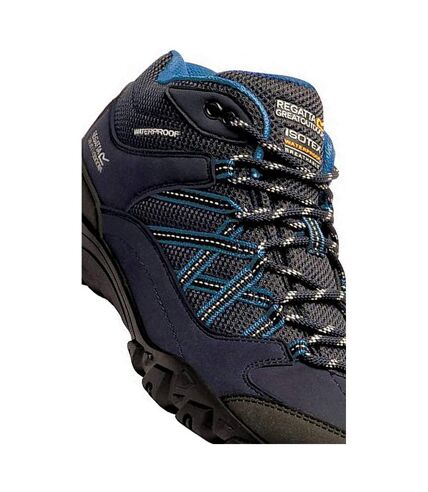 Regatta Womens/Ladies Edgepoint Waterproof Walking Boots (Navy/Petrol) - UTRG4575