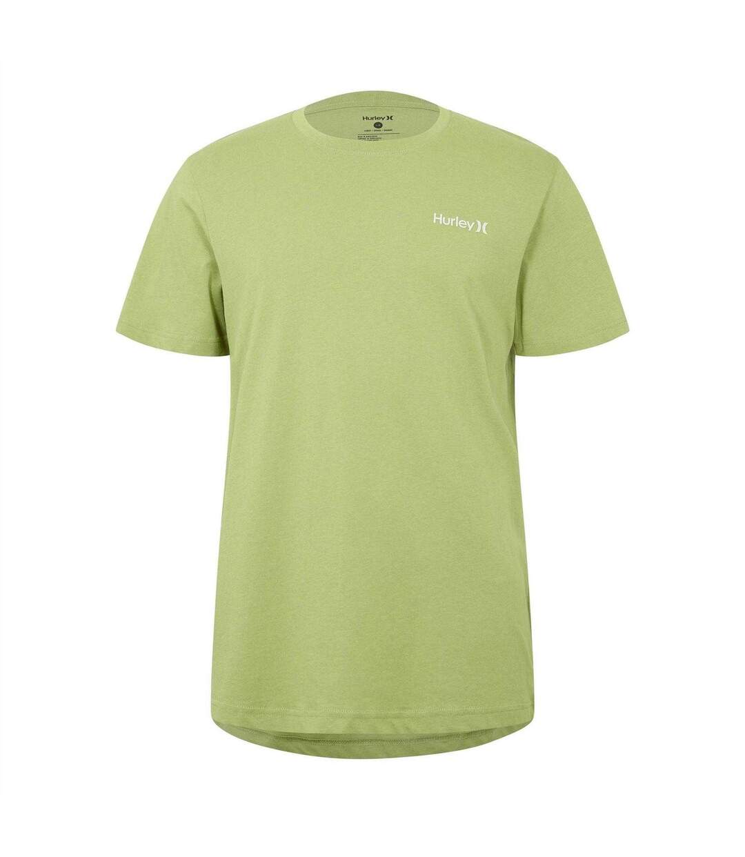 Mens Logo T-shirt Green Hurley-1