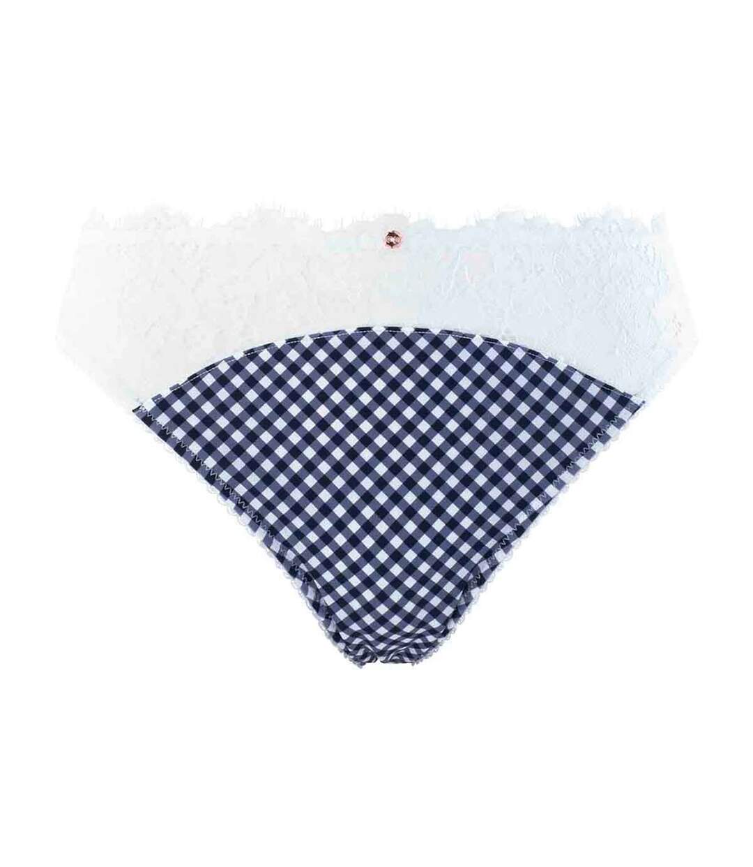 Slip grande taille bleu marine Embellie