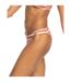 Bas De Maillot De Bain Plage Motif/style Rayé Femme Blanc Rose Roxy-4