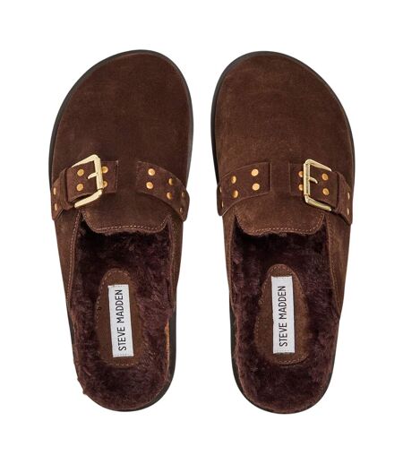 Sabots Evergreen Femme Marron Steve Madden