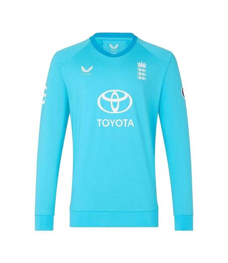 Pull Motif/style Cricket D´angleterre 26/27 Homme Bleu Turquoise Castore