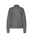 Pull gris femme vero moda moon-1