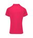 Premier Womens/Ladies Coolchecker Short Sleeve Pique Polo T-Shirt (Hot Pink)