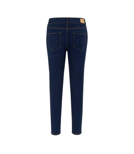 Womens/ladies Cotton Skinny Jeans Navy Firetrap