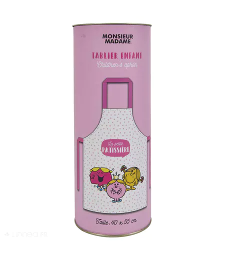 Tablier de cuisine enfant MONSIEUR MADAME