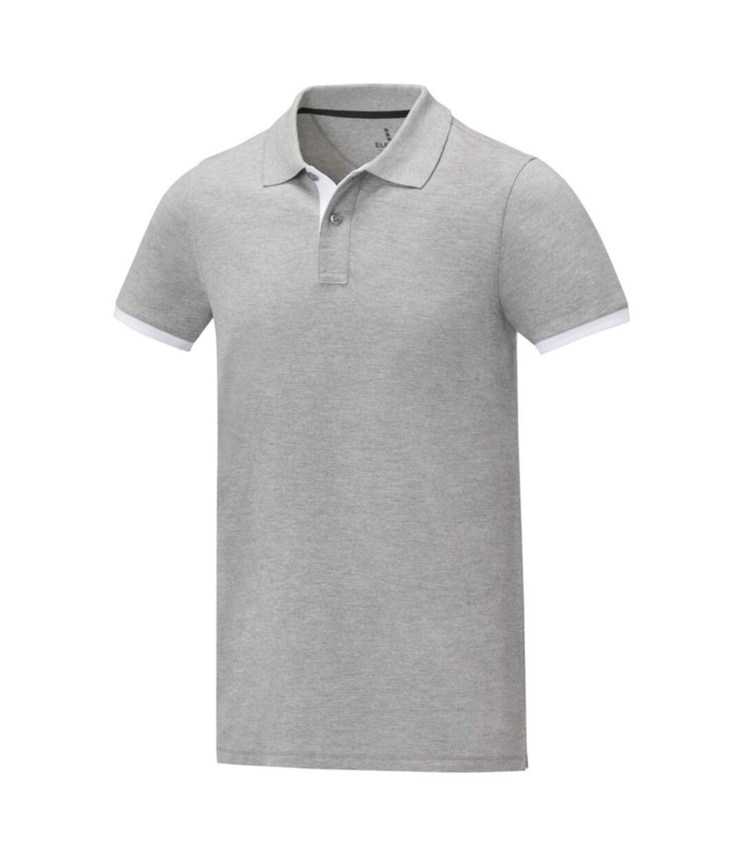 Polo morgan homme gris chiné Elevate Elevate