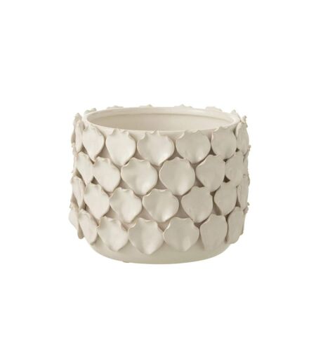 Cache-Pot Design Céline 18cm Blanc