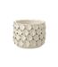 Cache-Pot Design Céline 18cm Blanc-1
