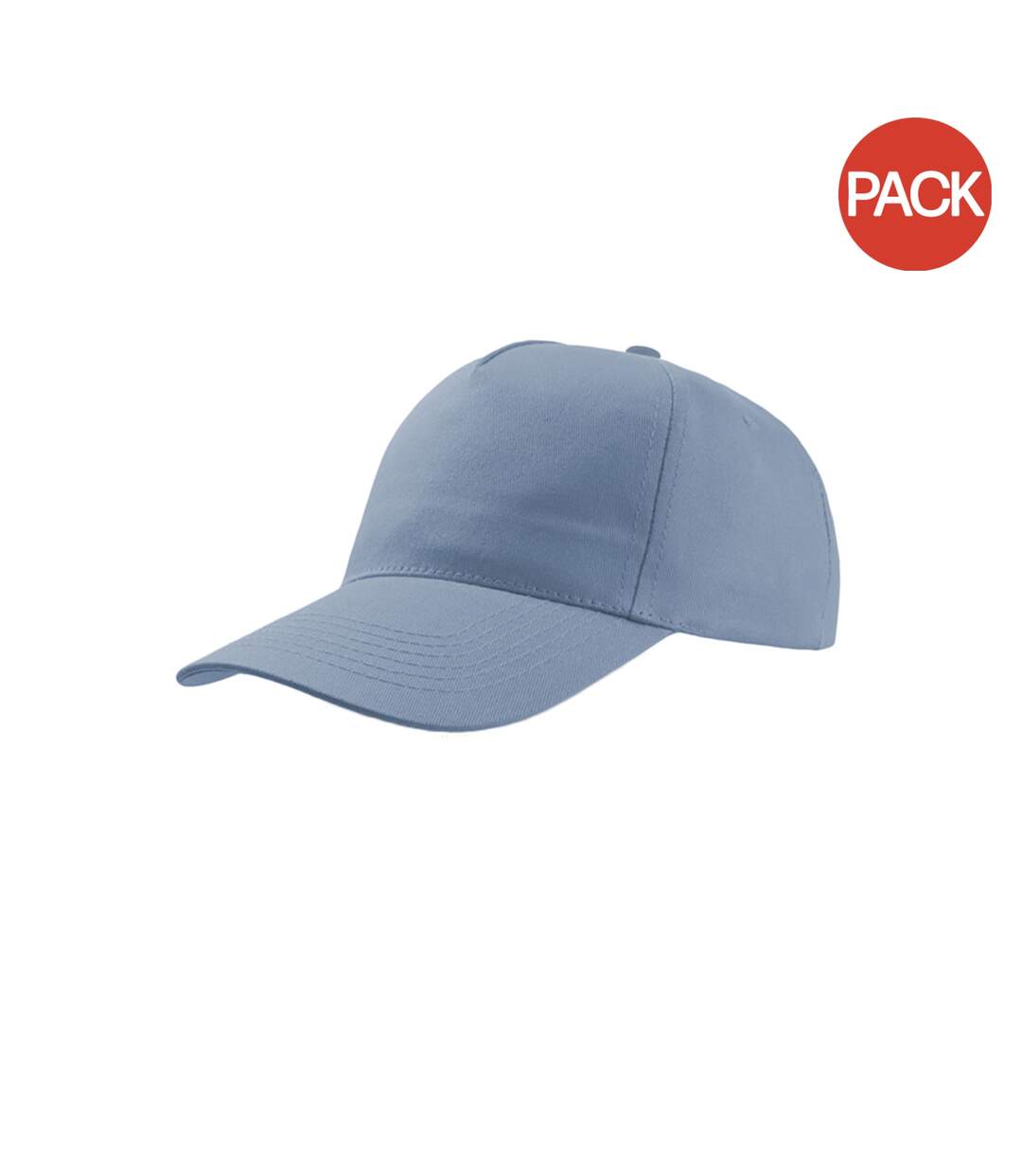 Lot de 2  casquettes start adulte bleu clair Atlantis-1