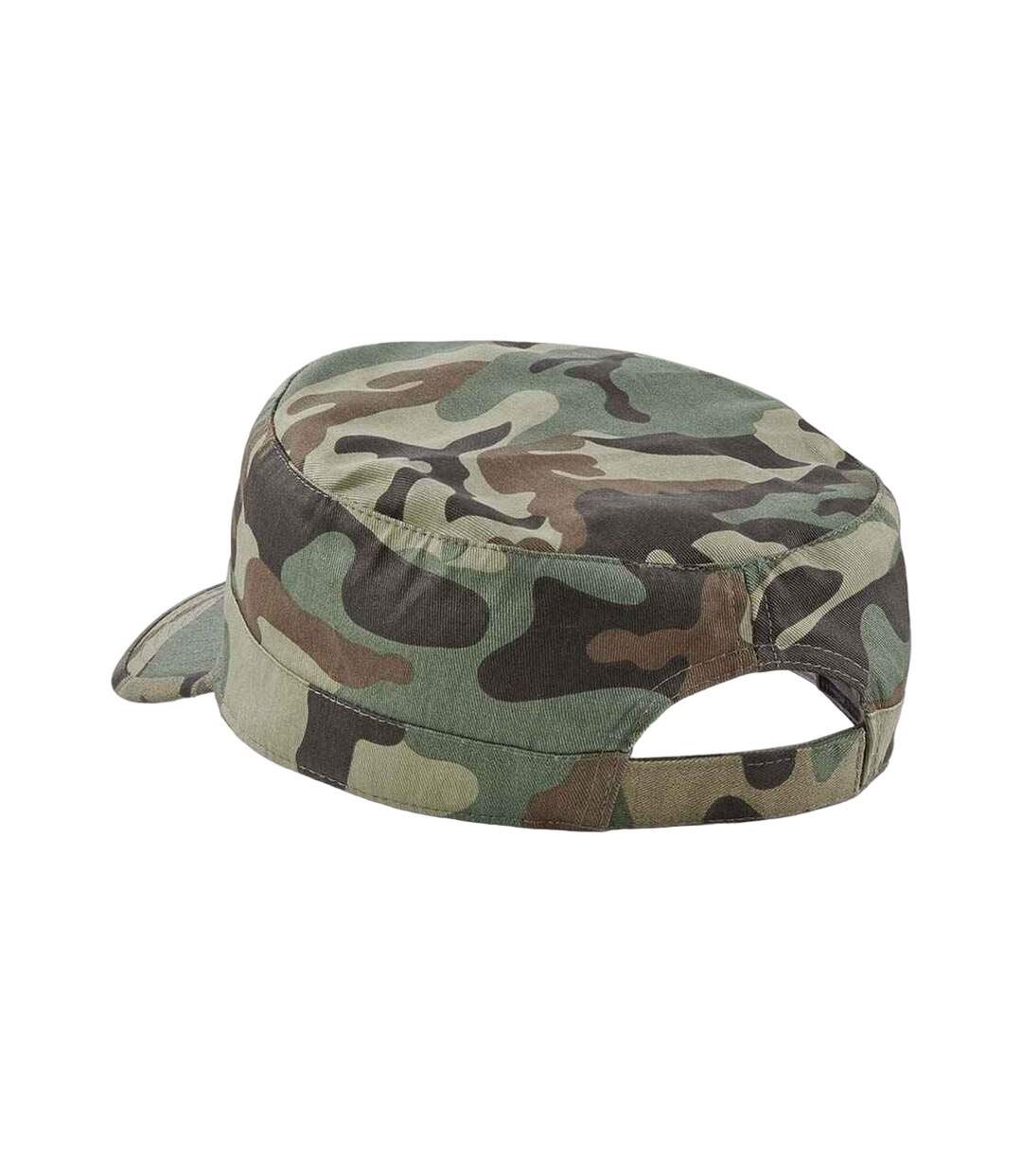 Casquette militaire vert kaki Beechfield-2