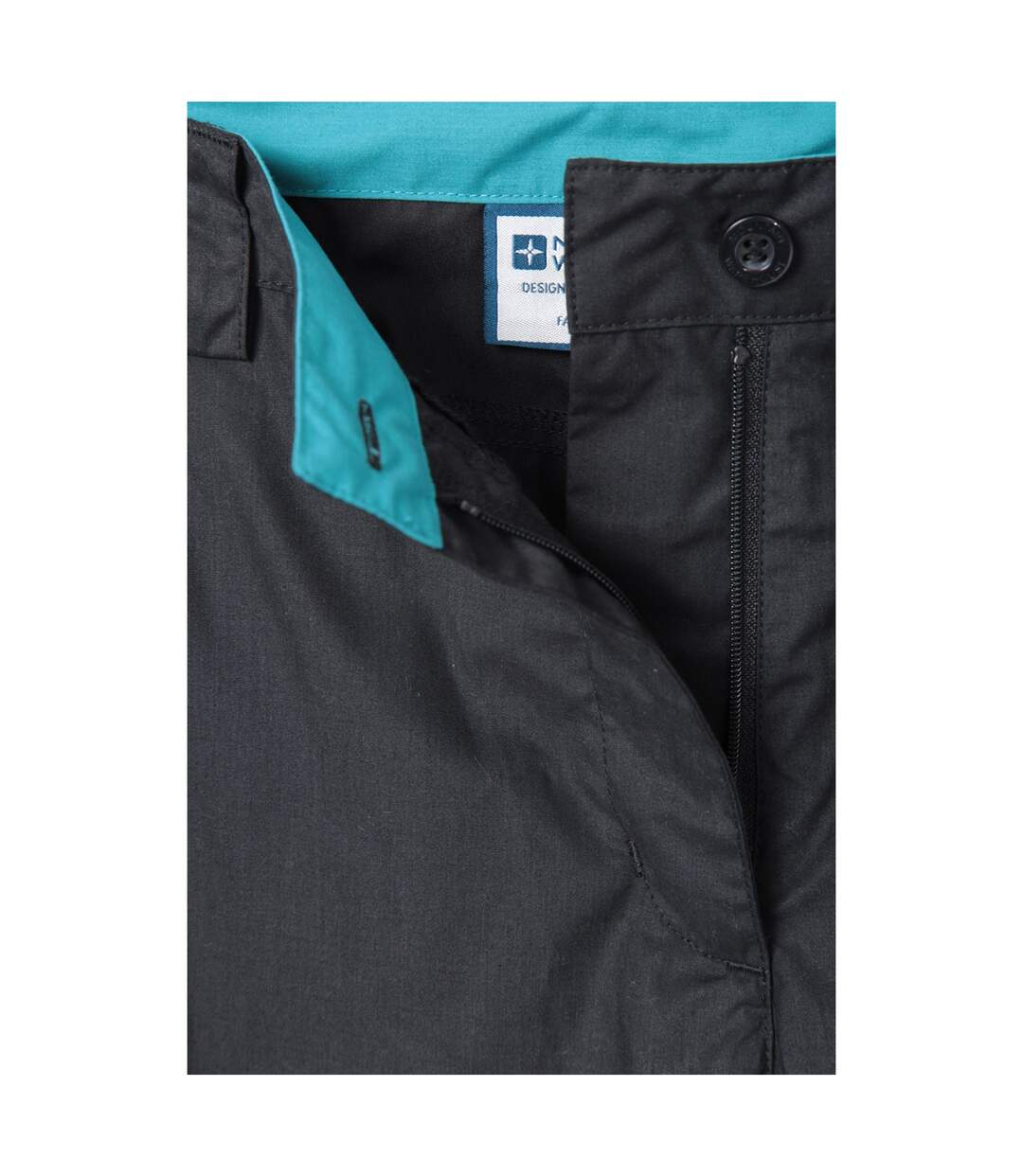 Womens/ladies Quest Trousers Black Mountain Warehouse-3