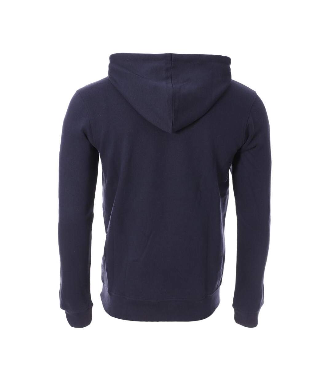 Sweat à capuche marine homme lee cooper odalo-2