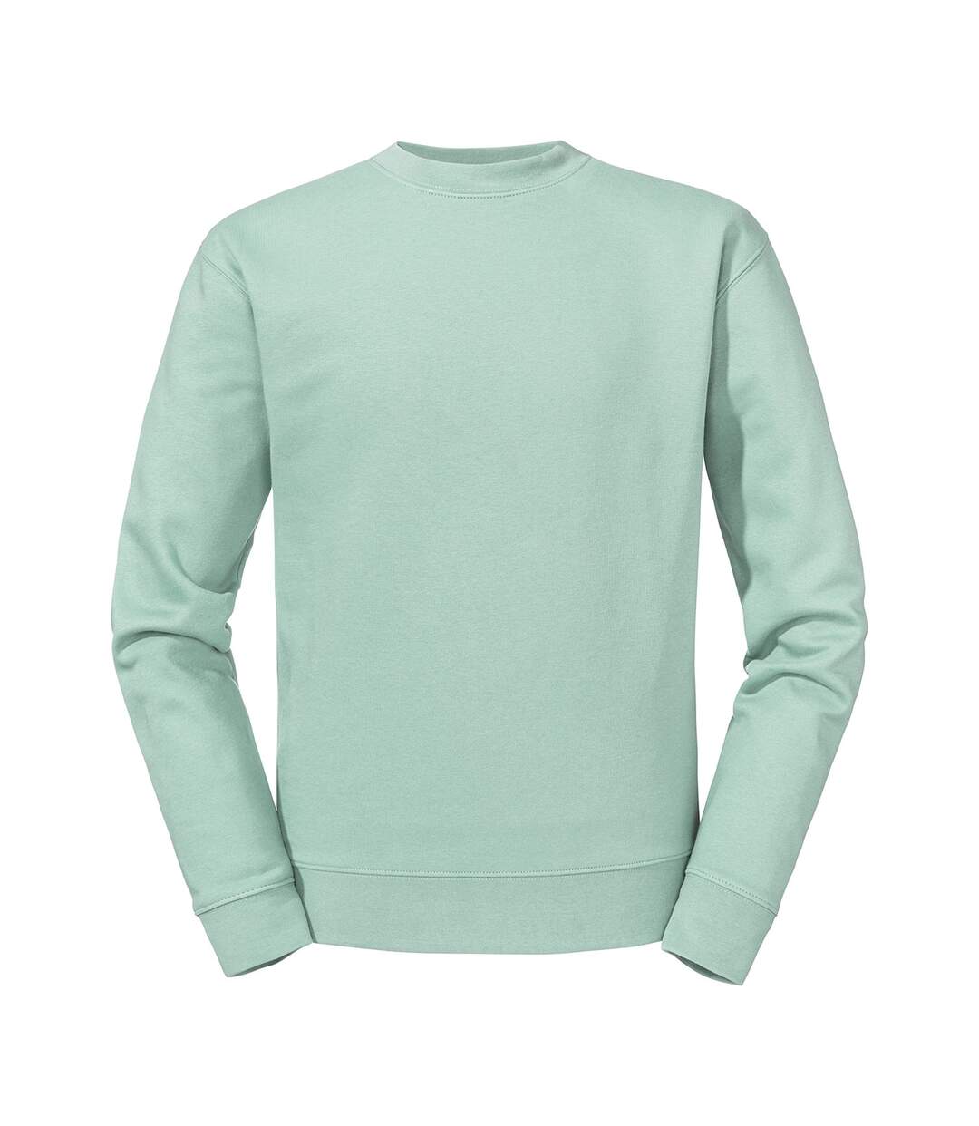 Mens Set-in Sweatshirt Eucalyptus Russell-1